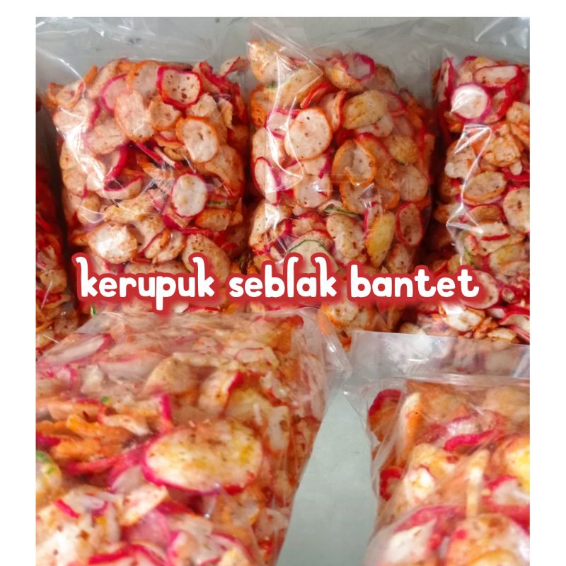 

Seblak Kering/kerupuk Seblak Bantet