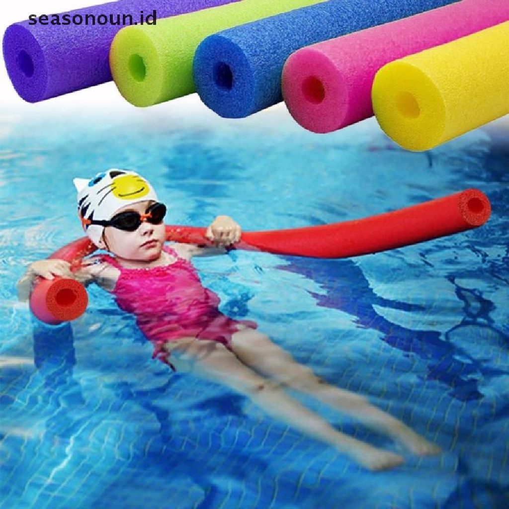 【seasonoun】 Swimming Floating Foam Sticks Swim Pool Noodle Water Float Aid Noodles Floating .