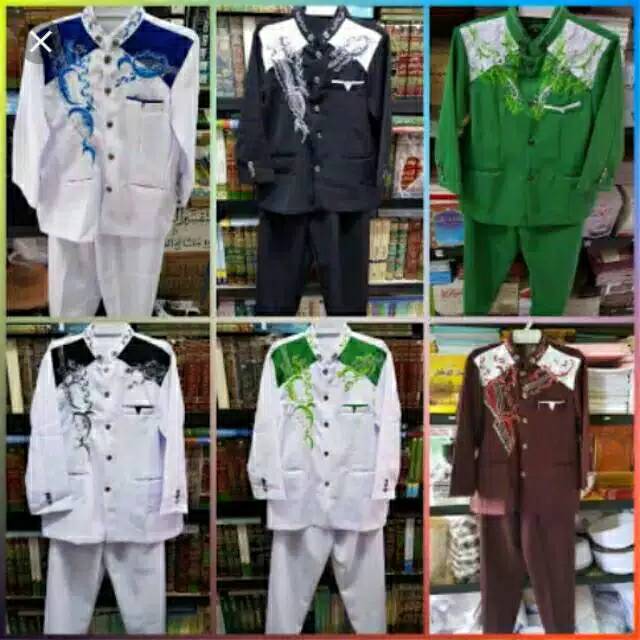 JASKO SETELAN ANAK USIA SD / SMP BORDIR & POLOS