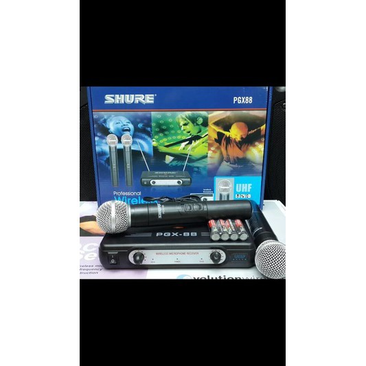 MIC WIRELESS SHURE PGX87 PGX 87 HANDHELD MICROPHONE