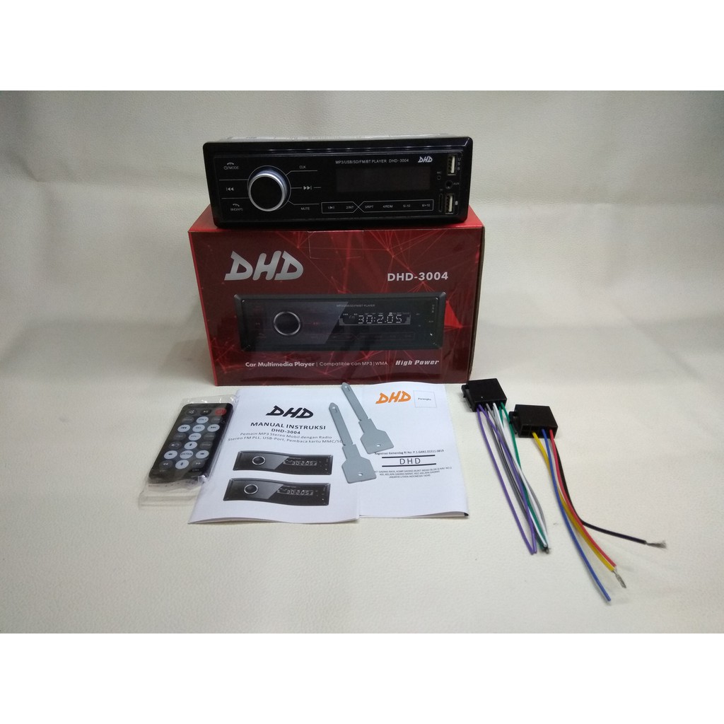  Tape  mobil  Head Unit Single Din MP3 Player Bluetooth 