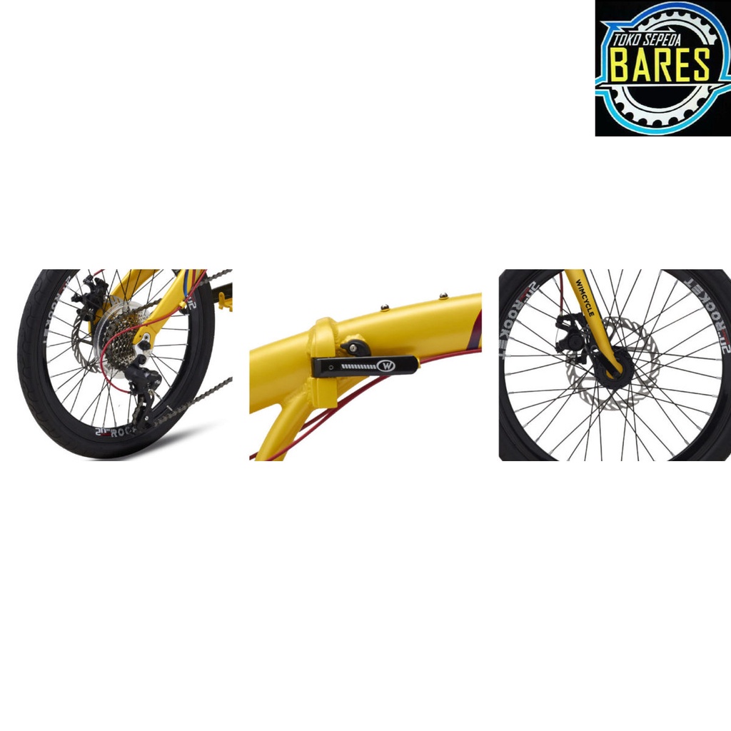 Sepeda Lipat 20 Wimcycle Pocket Rocket