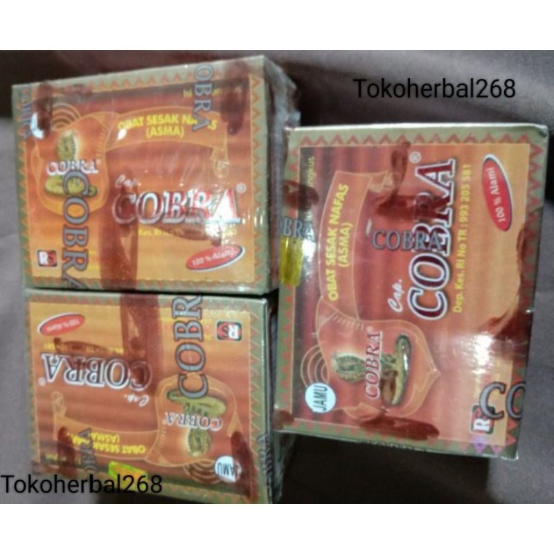 

JAMU SERBUK COBRA SESAK NAFAS (ASMA)
