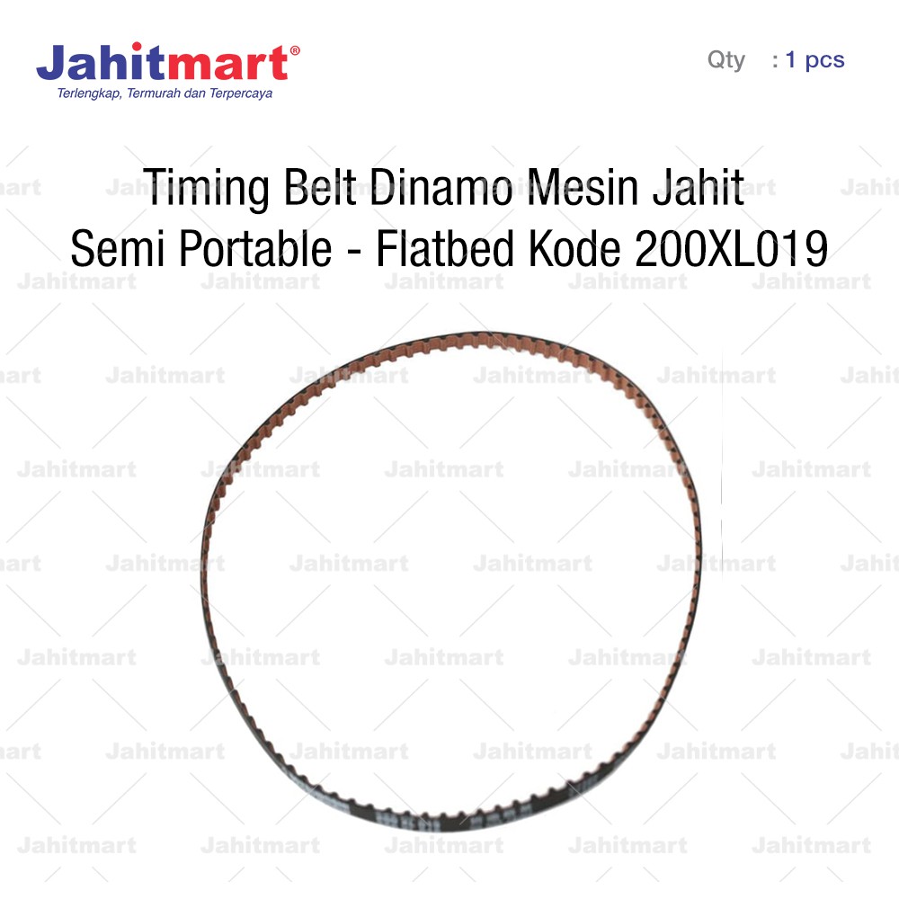 Timing Belt Dinamo Mesin Jahit Semi Portable - Flatbed