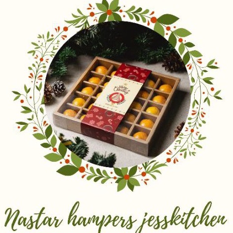 

nastar hampers nastar box premium (25pcs nastar nanas) NATAL XMAS CHRISTMAS