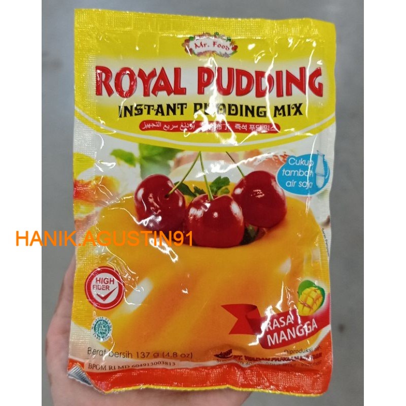 

MR FOOD PUDING RASA MANGGA MR. FOOD 137GR