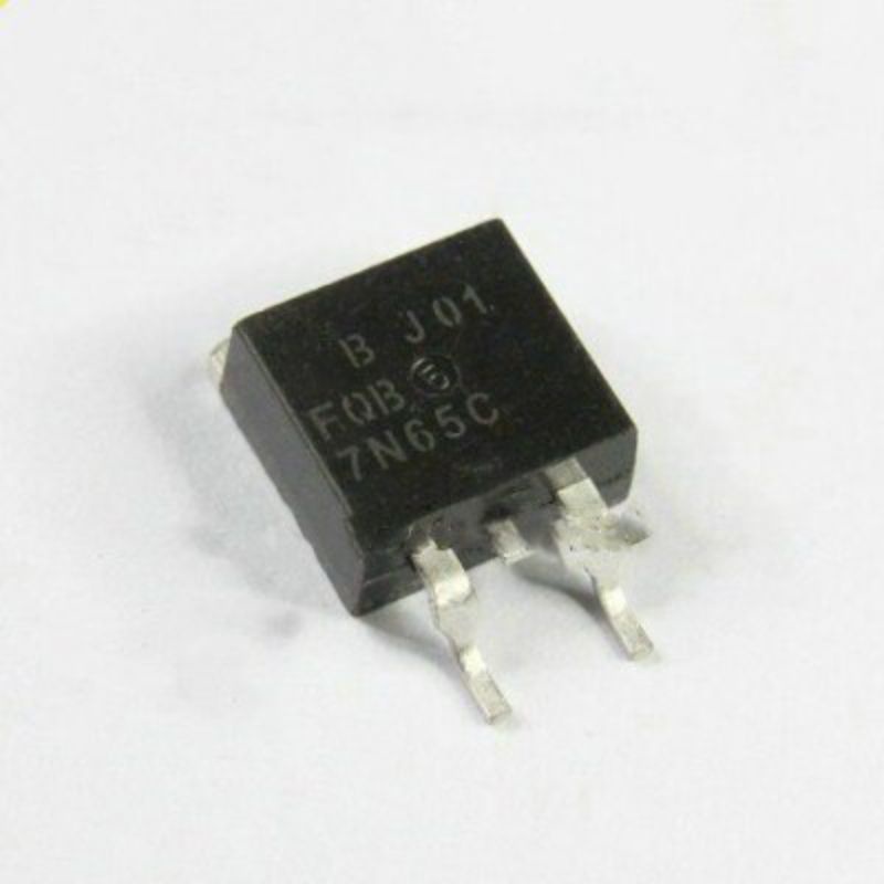 Fet 7N65 smd 7A 650v Asli mosfet 7N65 dip 3 pin