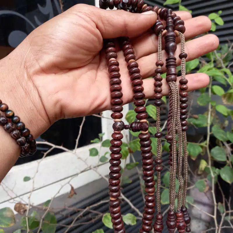 Tasbih Tijani Galih Asem 10mm Tasbih Tijani Yuser Tasbih Tijani murah Tasbih Tijaniyah 