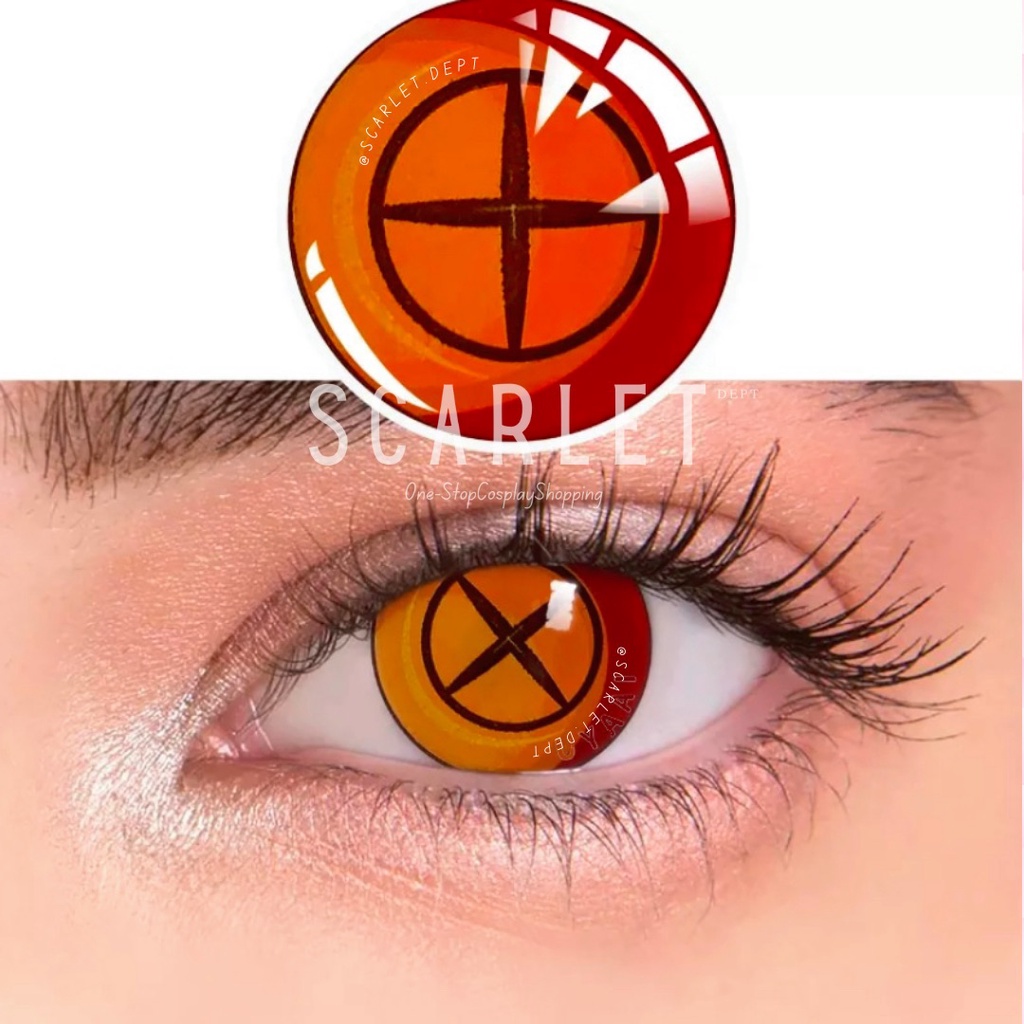 SCARLETDEPT || CHAINSAW MAN -- Cosplay Lens Makima Power Characters Softlens