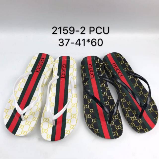 Sandal jepit gucci new dava