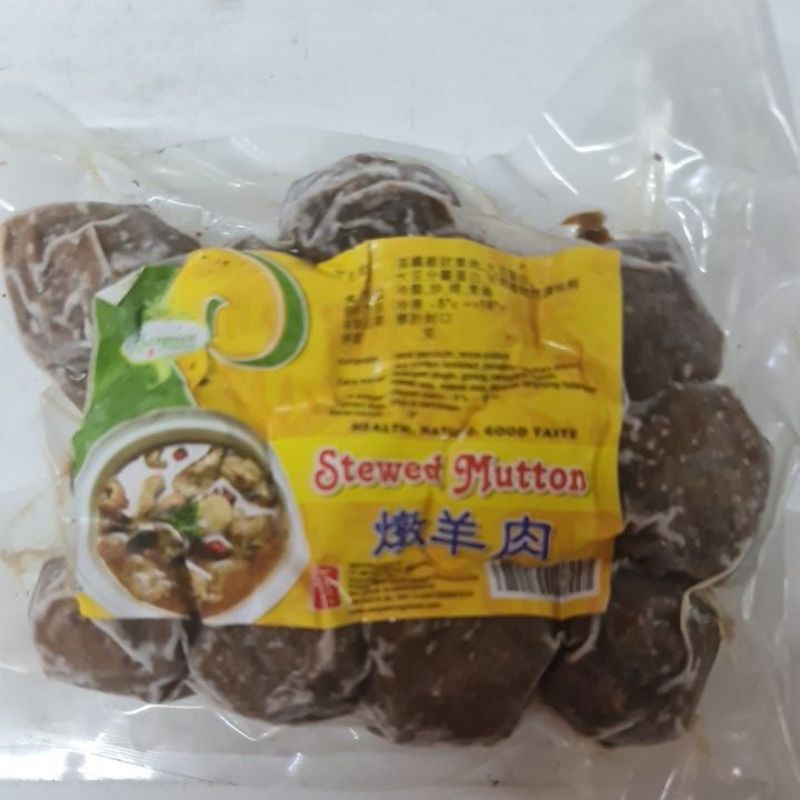 

Stewed Mutton 450g/Daging Kambing Vegetarian/Tun Yang Rou