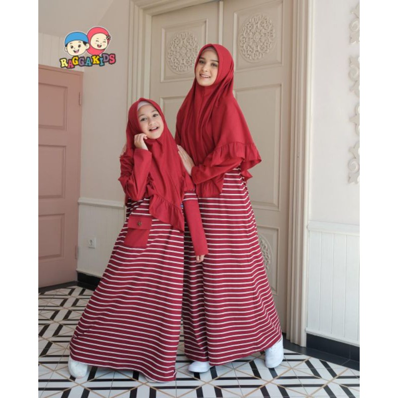 BAJU GAMIS ANAK PEREMPUAN TANGGUNG REMAJA TERBARU 2022 LUCU NYAMAN SYAR'I BAHAN KAOS RAGGAKIDS TANGGUNG PREMIUM untuk 2-12 tahun