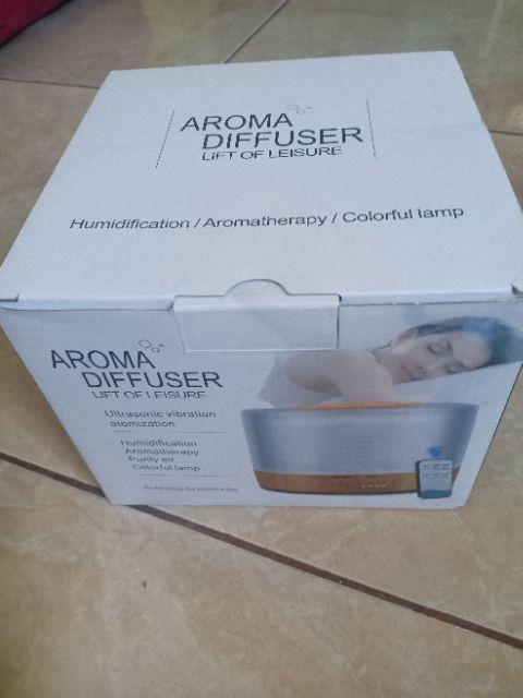 Ultrasonic Humidifier H04 Aromatherapy Mist 500ml With 7 Colors Led