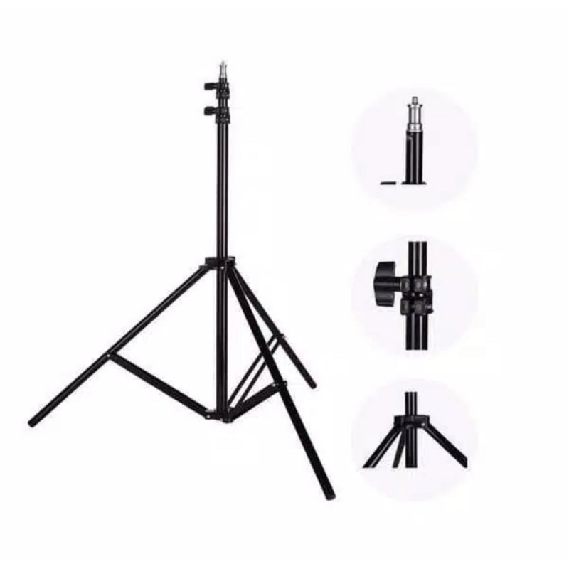 Tripod 2M - Tripod Ringlight - Tripod 2m Stand Kamera - Tripod