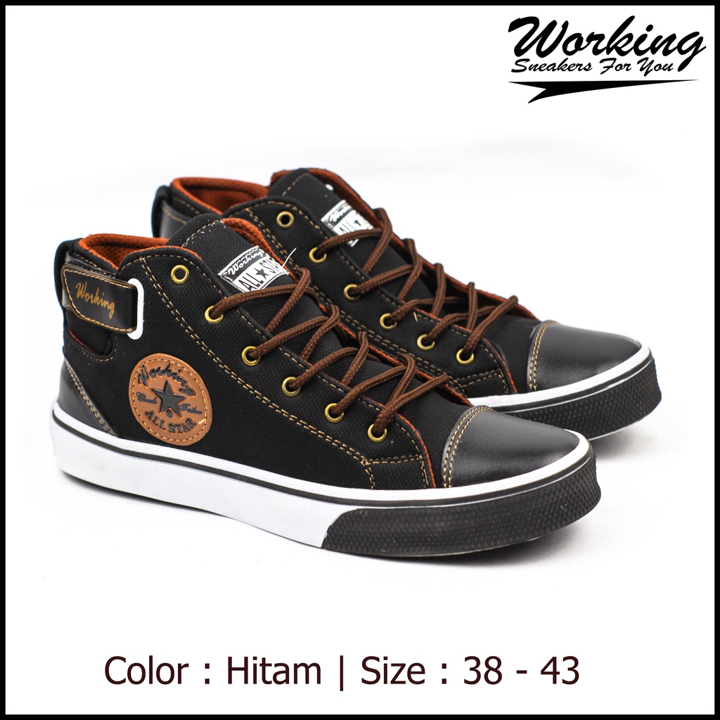 Sepatu Pria Boot Working Converse // Sepatu Sneakers Kasual