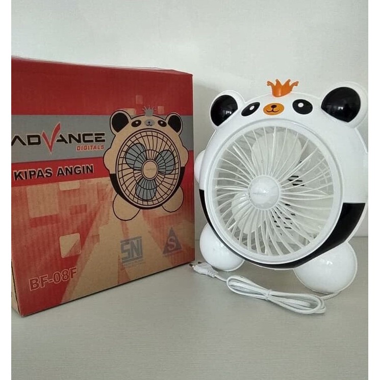 Advance BF-08F Kipas Angin Portabel 18cm 2 Kecepatan 26W 220V