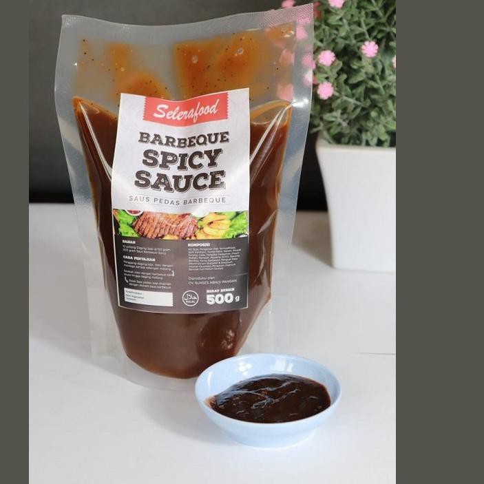 

GF6✡ Selerafood Barbeque Spicy Sauce - Saus Pedas BBQ 500 gr/pack Kirim Langsung