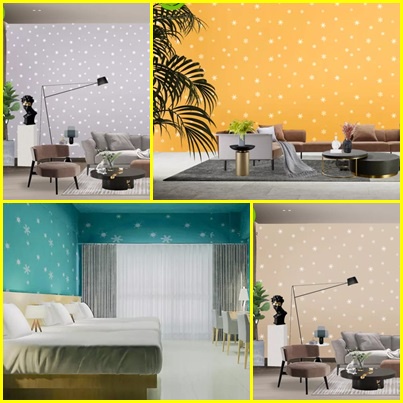 WALLPAPER DINDING DEKORASI RUMAH / KAMAR / RUANG TAMU / DEKORASI KEKINIAN /WALLSTICKER UK 45CM X 10 METER