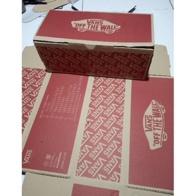 Box Sepatu Van0$ Per 50 Pcs Bisa COD