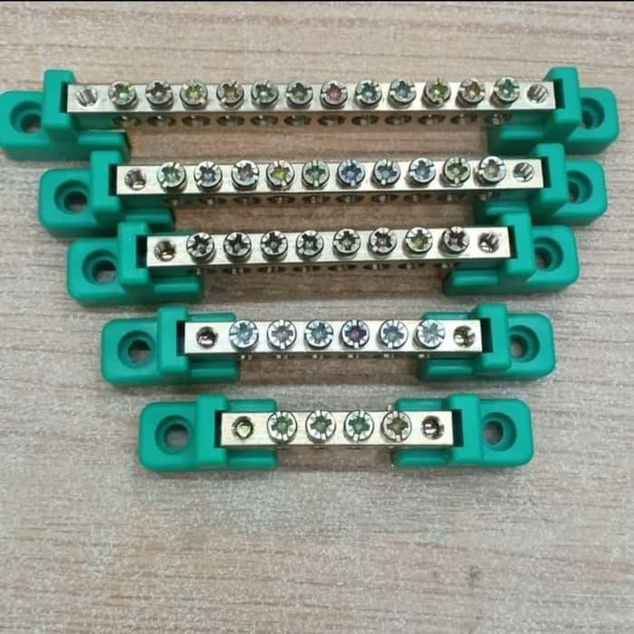 Jual Terminal Block Grounding T0010812/4 4 POLE M5 Gronding MERK FORT