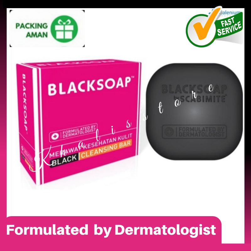 BLACKSOAP Scabimate Galenium Sabun Scabies Black Soap