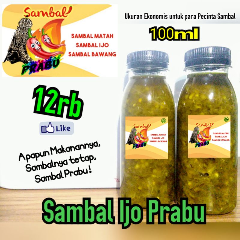 

Sambal Ijo Prabu 100 ml