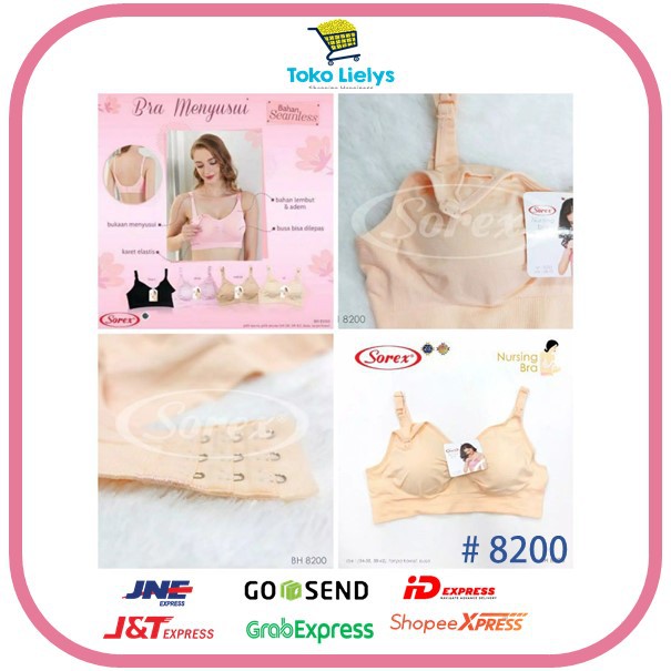 Sorex Bra Menyusui Sorex BH 8200 Seamless all size (Busa)