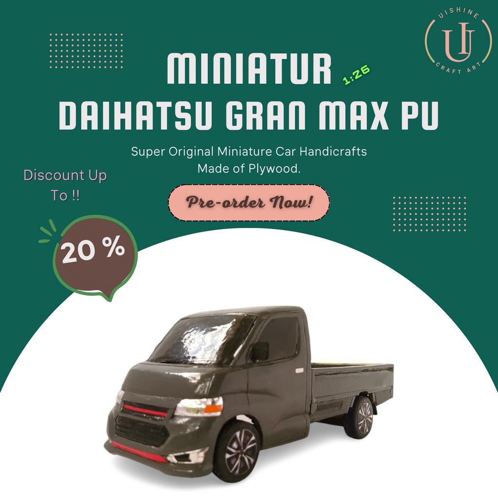 Diecast Miniature Mobil Daihatsu Gran Max Pickup