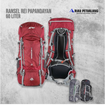 Tas Gunung Rei Papandayan 60L 9402 Carrier Rei Original-ARS