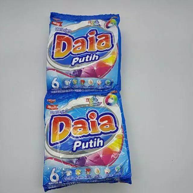 DAIA DETERGEN 6sachet x 57gr