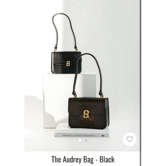 Audrey Croco Bag Small Buttonscarves