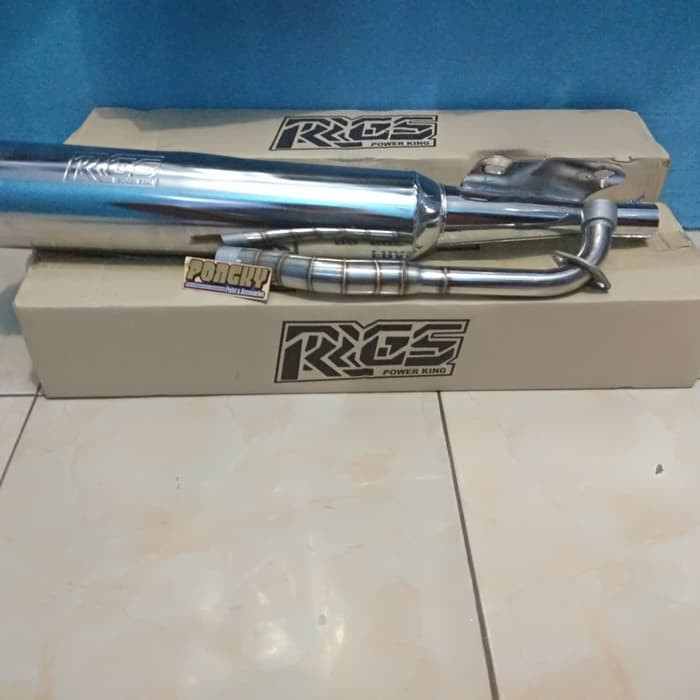 knalpot tsukigi RRGS wave 100 atau supra x