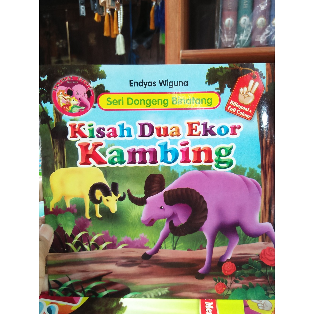 Jual Buku Cerita Anak Seri Dongeng Binatang Bilingual 2 Bahasa ...