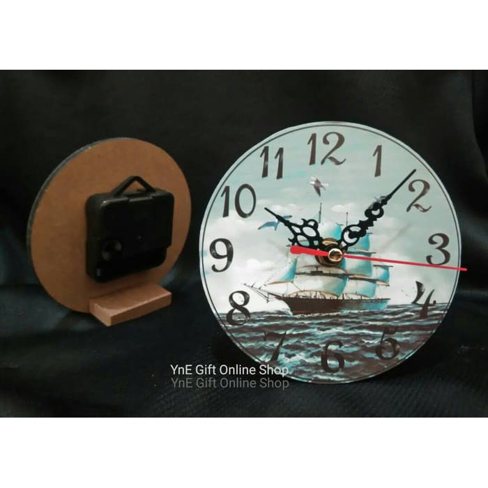 Jual Jam Meja Kayu Antik 09  Jam Dinding Klasik  Jam Meja Kantor  Jam Kuno Baru