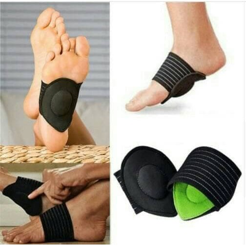 isi 1pasang Strutz Cushioned Arch Foot Support Bantalan Pelindung Kaki / Refleksi Telapak Kaki