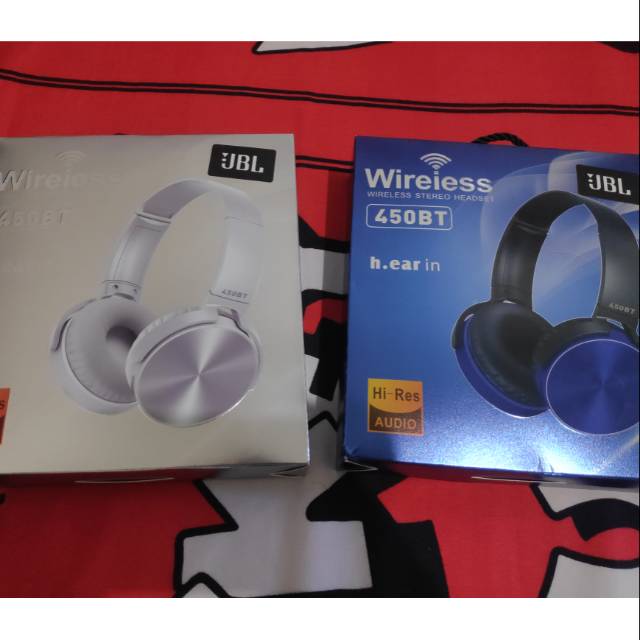 HEADPHONE BLUETOOTH JBL 450BT ORIGINAL