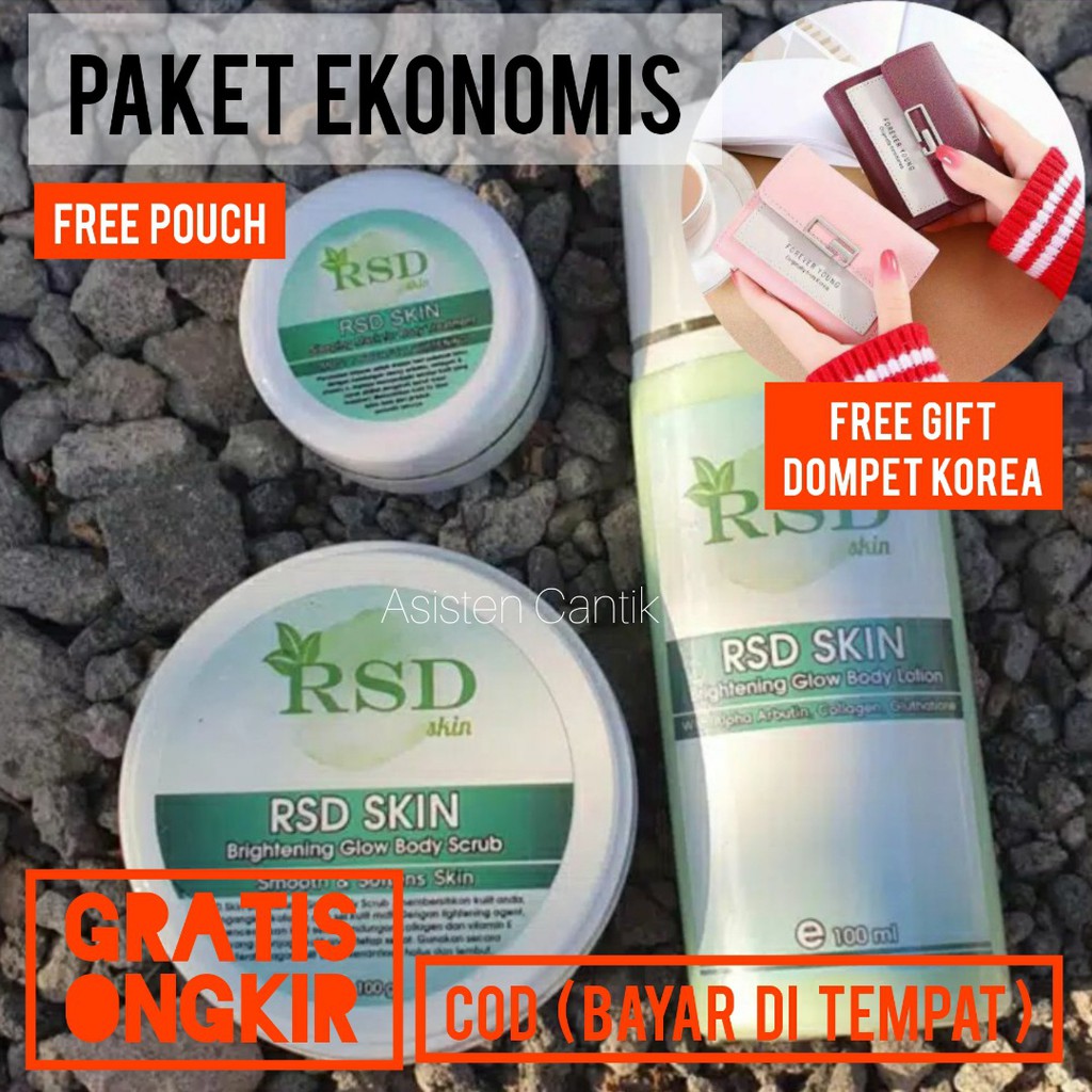 [FREE POUCH & GIFT] RSD Skincare Brightening Body Lotion