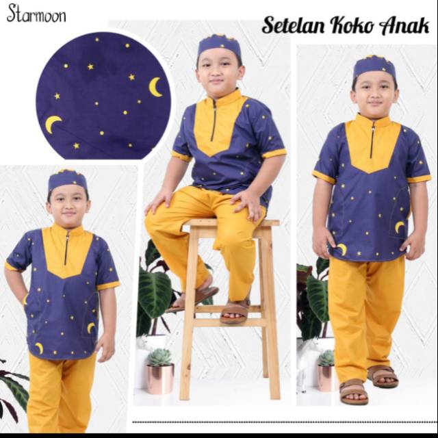 Koko anak BAJU KOKO KURTA ANAK