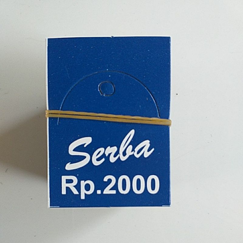 

hang tage / kar serba 2000 isi 200 pcs murah