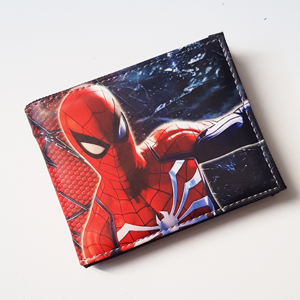 SHOPEE 6.6 SUPER SALE!! COD - Dompet Anak K-4401 Dompet Karakter Superhero Marvel Dompet Lipat Dua 3/4