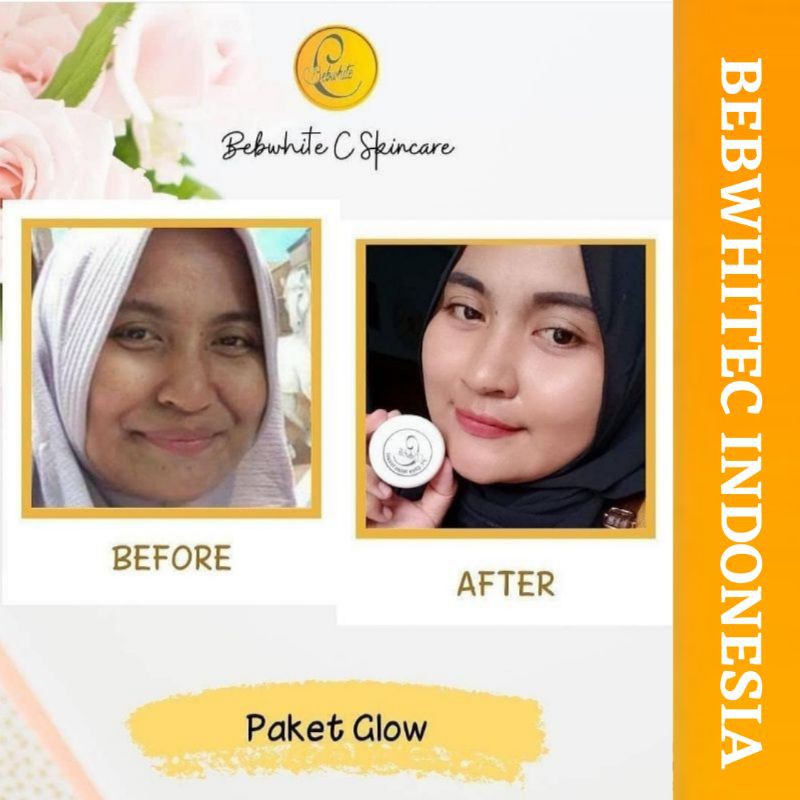 BEBWHITE C SKINCARE PAKET GLOW BBC ORIGINAL BPOM-4