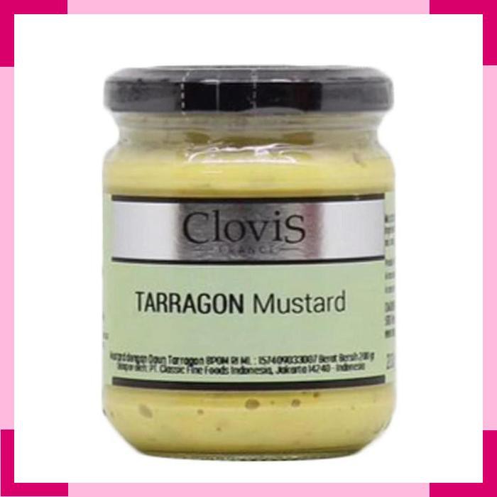 

Clovis Tarragon Mustard Sauce Saus Bumbu Masak Import
