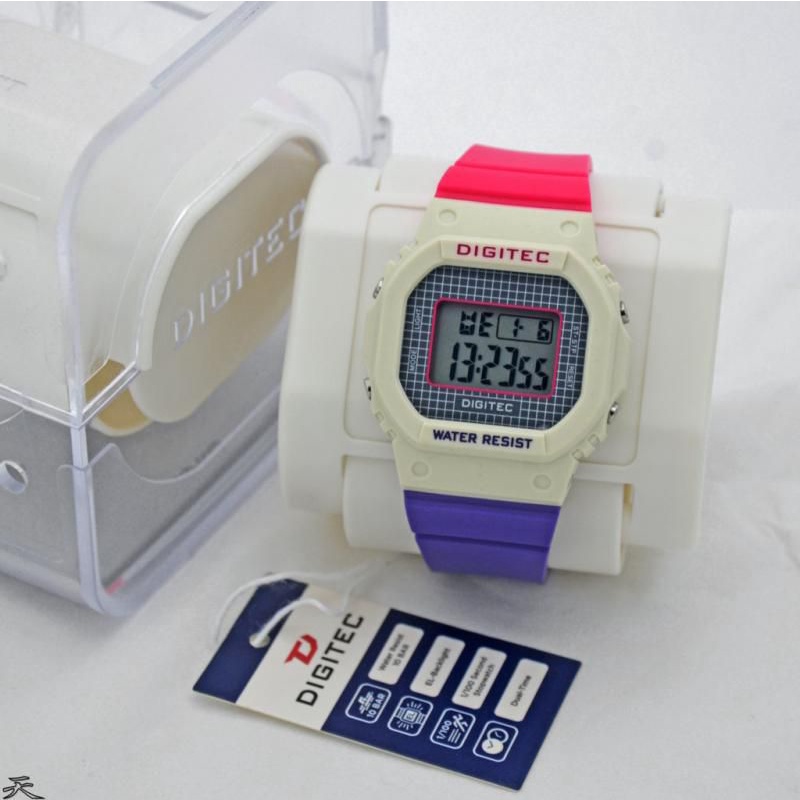 DIGITEC DG-7024T Jam tangan wanita original model kotak