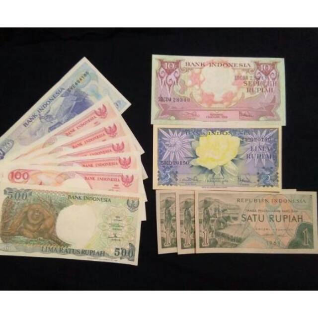 UANG KUNO UANG MAHAR PAKET 2018 RUPIAH