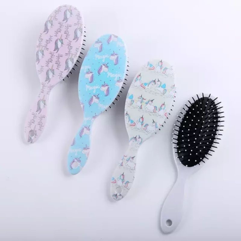 sisir rambut wanita cushion hair brush comb catokan sisir /Sisir Kesehatan / Sisir anti kusut / Detangler Hairbrush