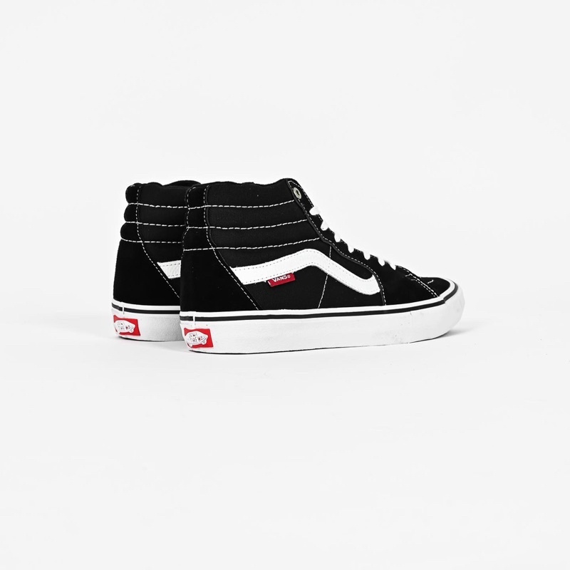 V4ns Sk8 Hi Pro Black White
