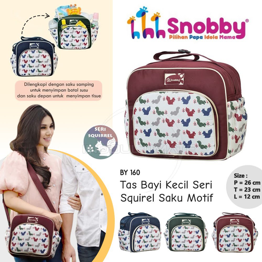 Tas Bayi SNOBBY BY-160 Tas Popok Bayi Tas Diaper Baby Diaper Bag Tas Perlengkapan Bayi Tas ASI Susu