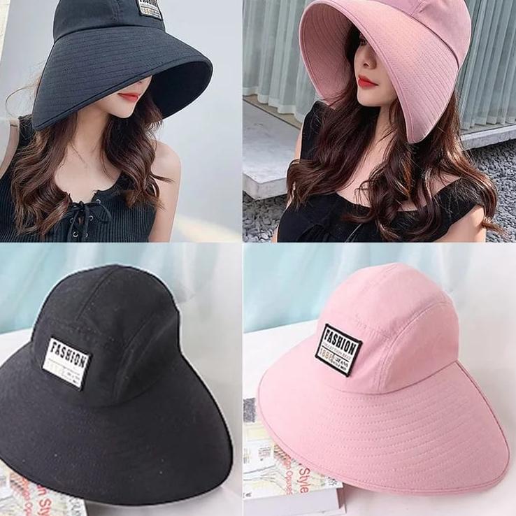 Kejutan Meriah Topi Musim Panas Topi Wanita Pelindung Sinar Matahari Topi Wanita Anti UV