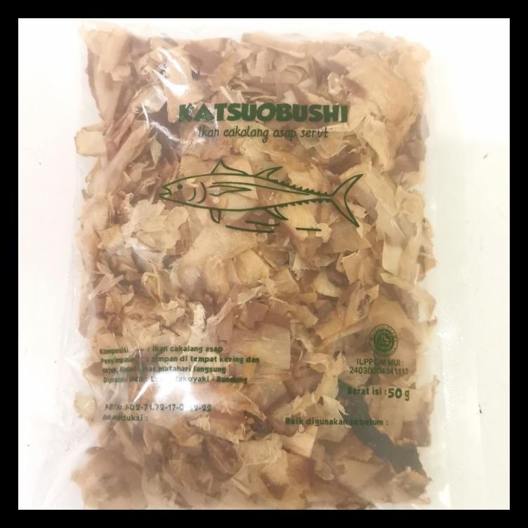 

KATSUOBUSHI HALUS @50GRAM / IKAN CAKALANG SERUT KERING, LOKAL BERKUALITAS