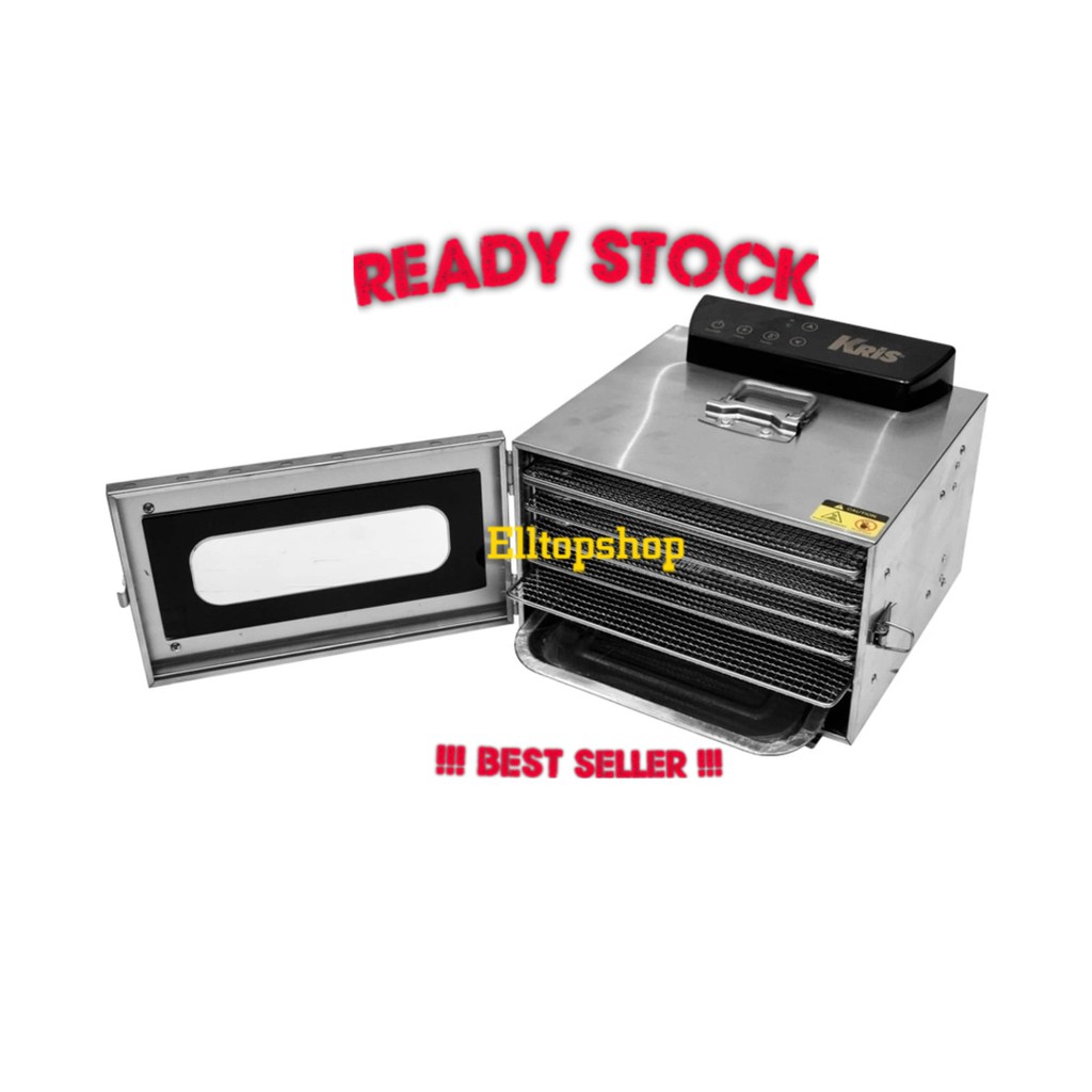 Kris Mesin Dehydrator Pengering Makanan 6 Layers 220V 400W Silver